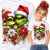KOSZULKA DZIECIĘCA ŚWIĄTECZNA GRINCH LOVE